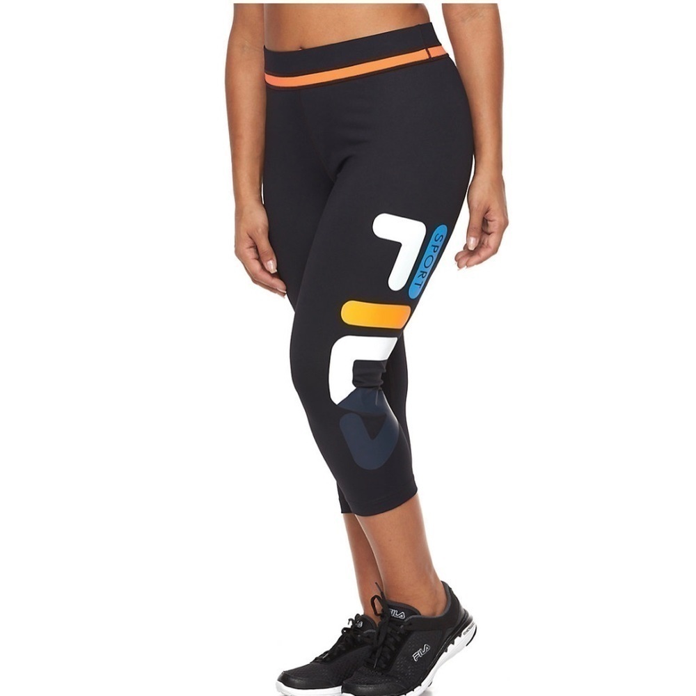 Fila Sport Rainbow Blast Capri leggings Navy